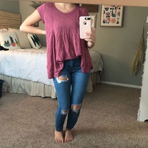 Soft flowy cotton shirt